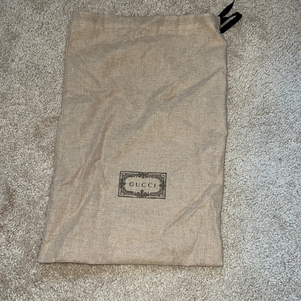 Gucci shoe bag